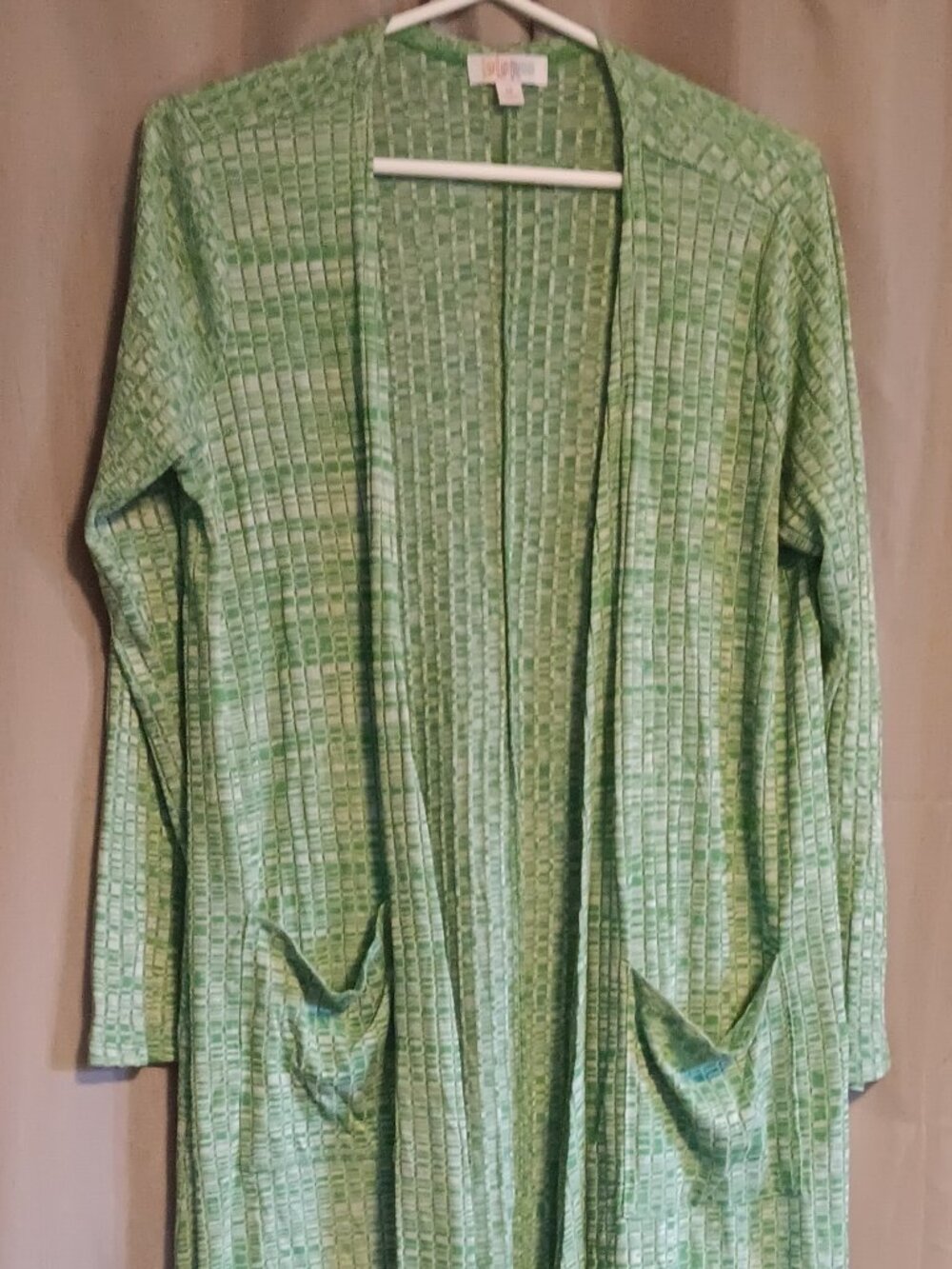 NWOT LLR Medium Green Cardigan